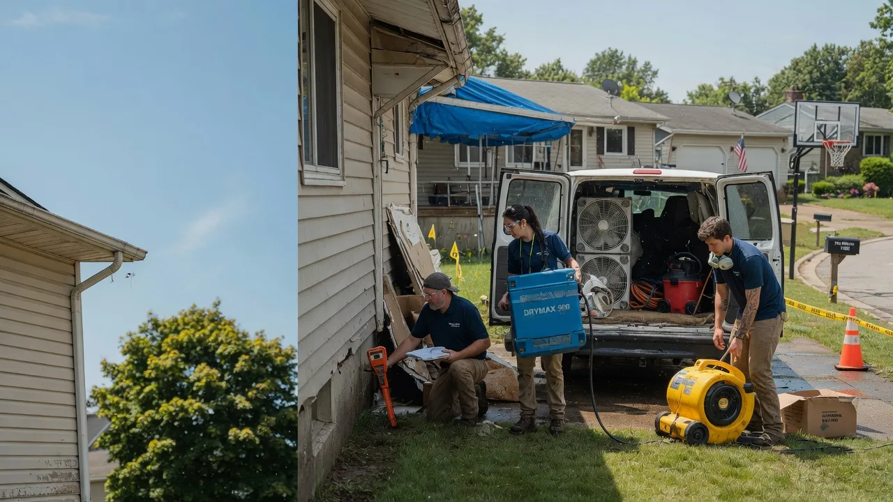Ceiling Leak Cleanup in Hamilton, NY near me